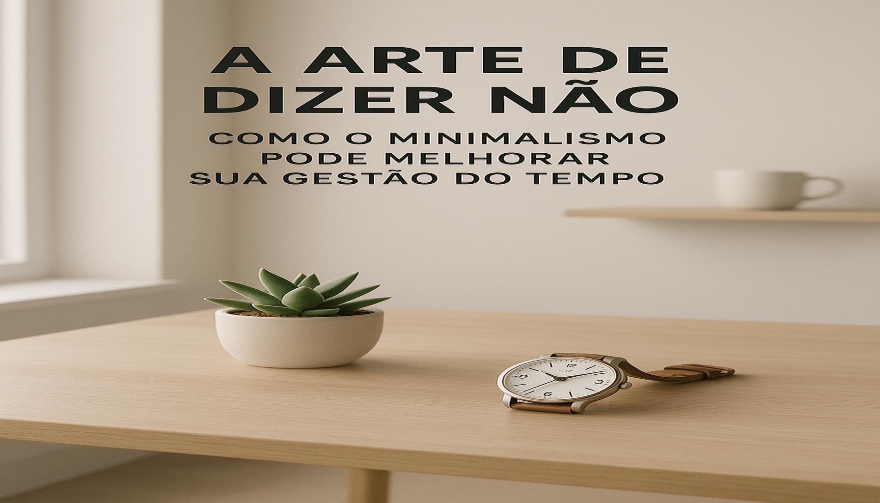 The Art of Saying No: How Minimalism Can Improve Your Time Management